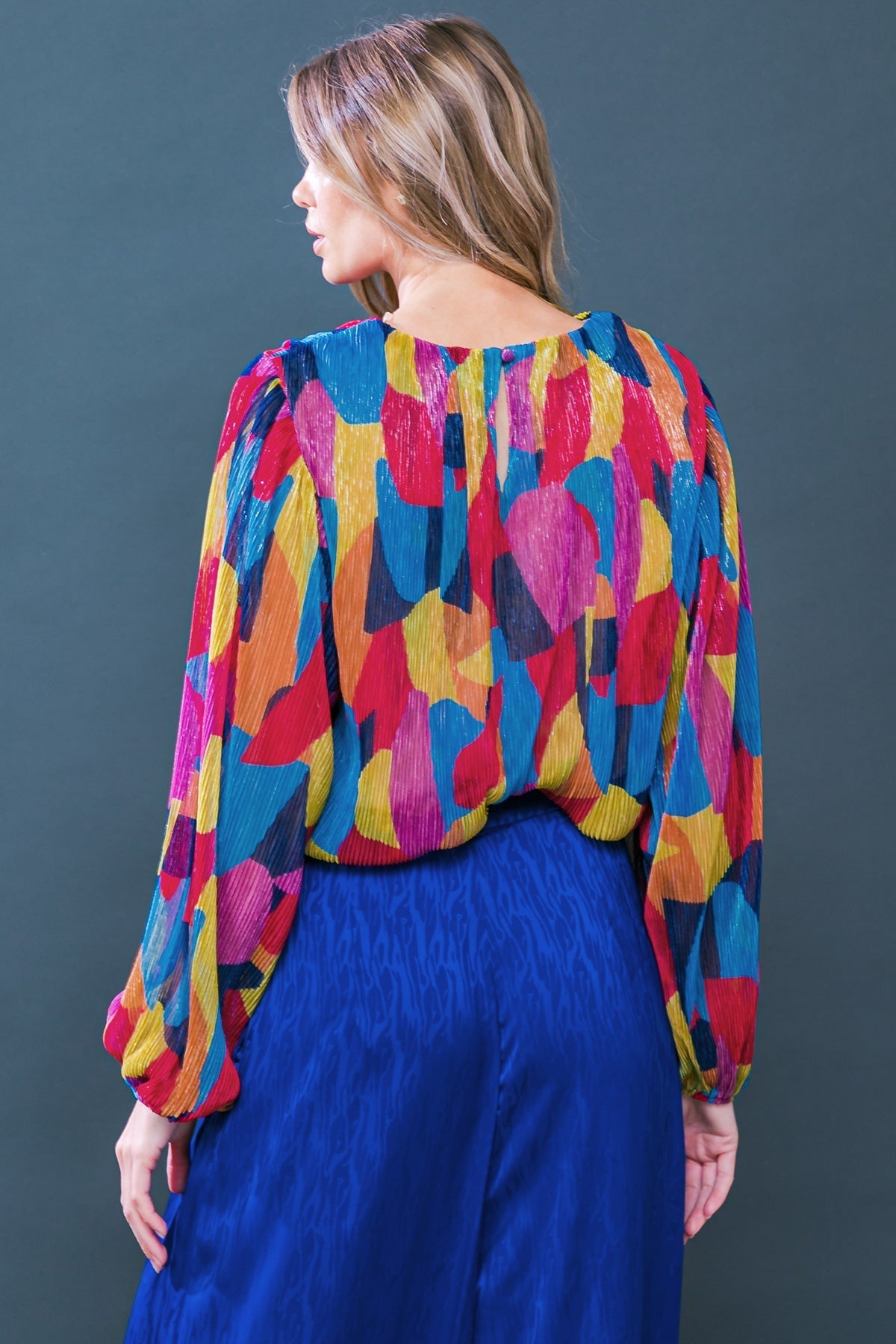 FEELING DELIGHTFUL WOVEN TOP Flying Tomato