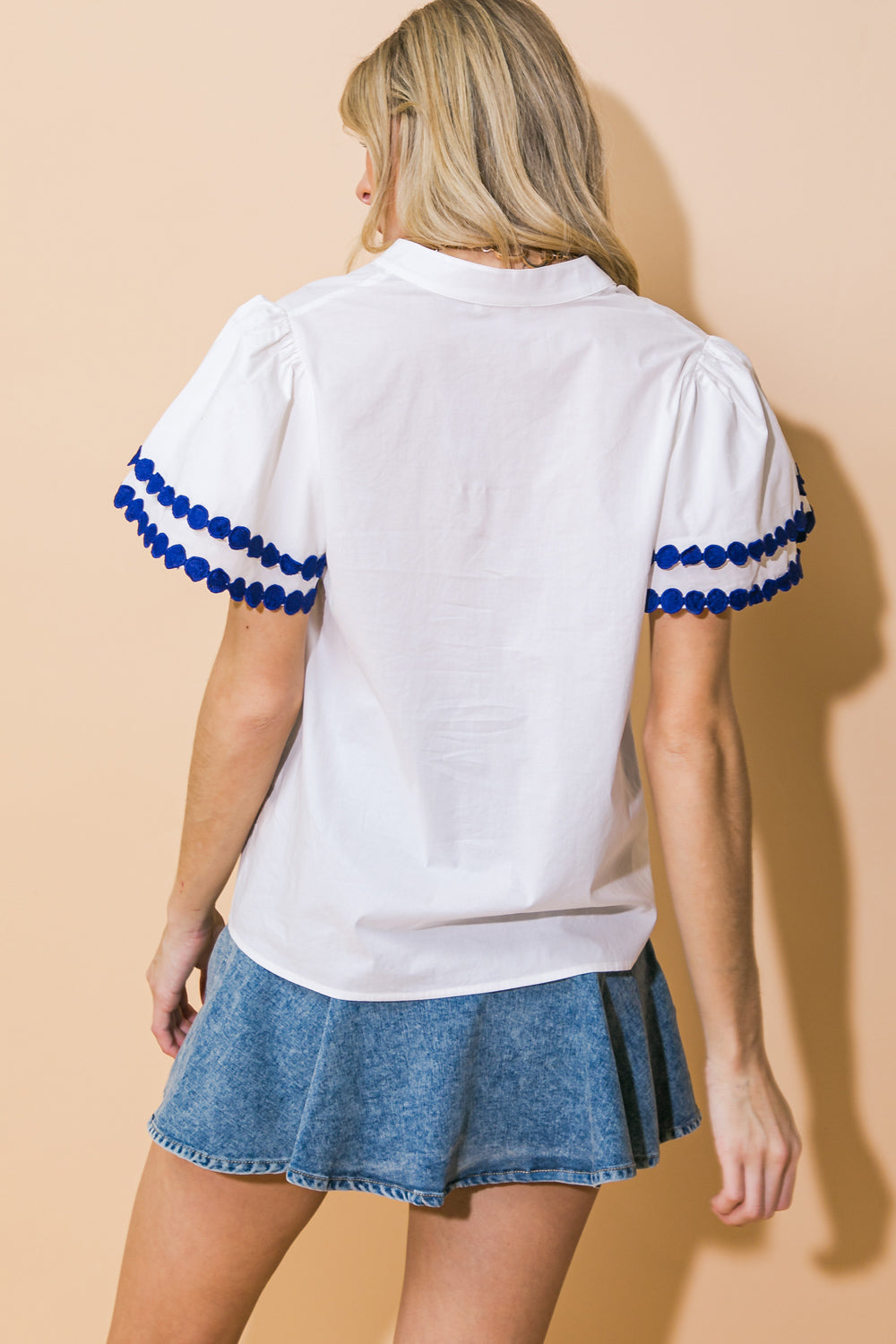 LEARN AS YOU GO WOVEN TOP Flying Tomato