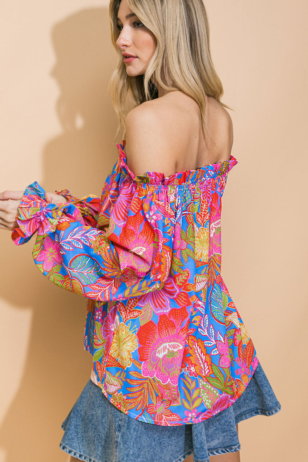 JUST WHAT I NEEDED WOVEN TOP Flying Tomato