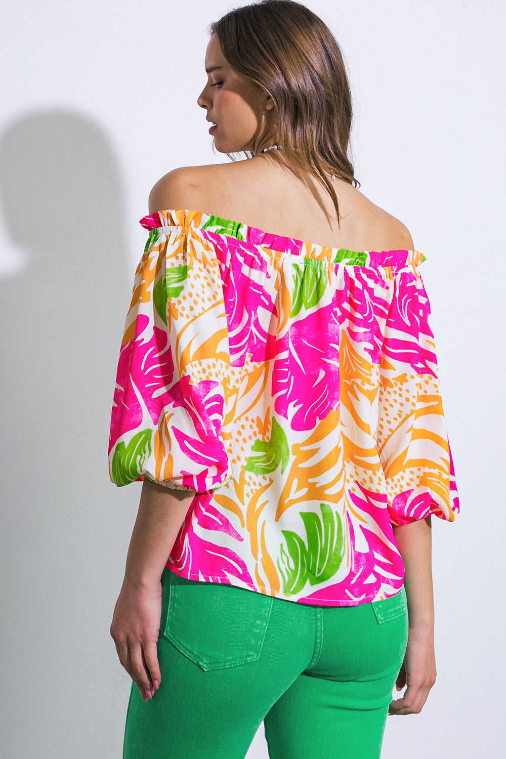 BREAKING HEARTS WOVEN TOP Flying Tomato