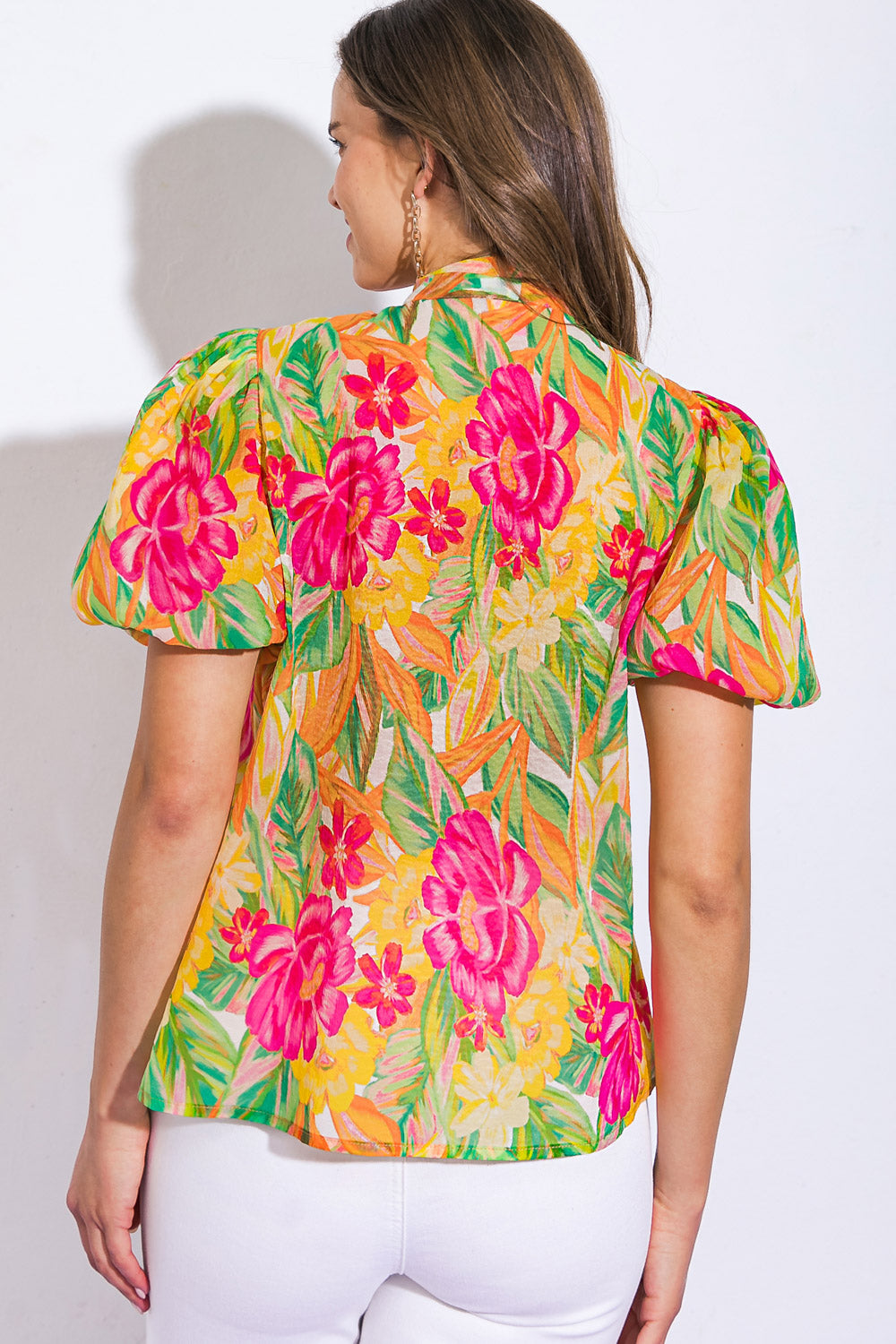 DAY DOWNTOWN WOVEN TOP Flying Tomato