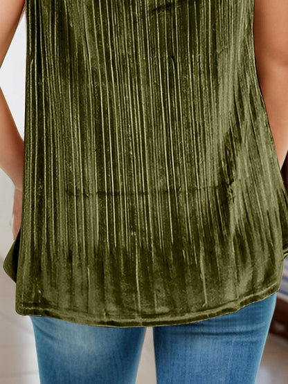 Lace Detail Scoop Neck Cami.