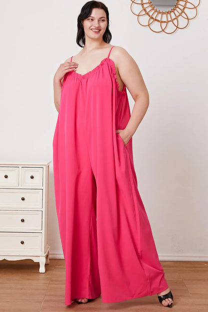 Double Take: Ruffle Cami Jumpsuit