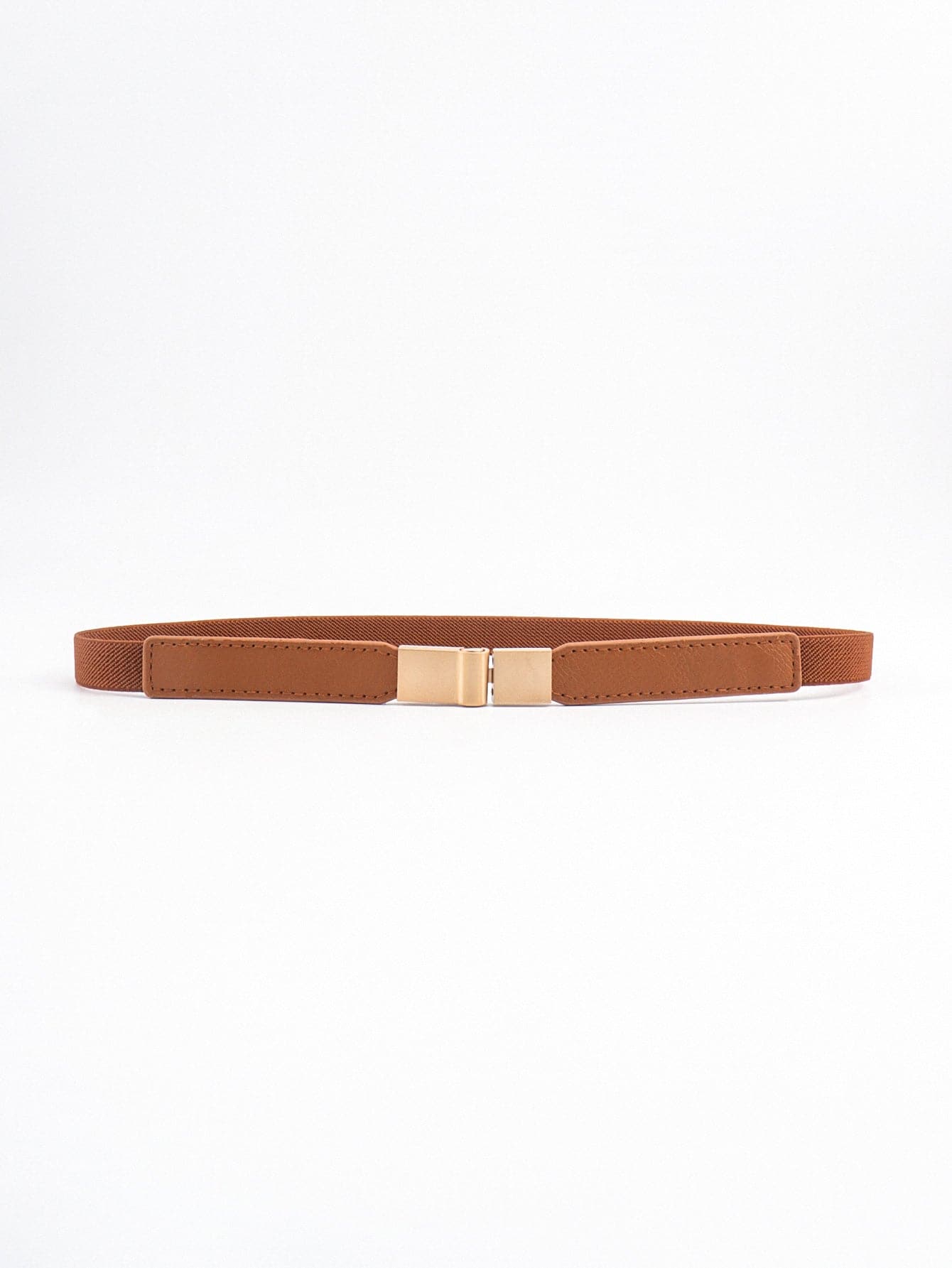 PU Elastic Skinny Belt.