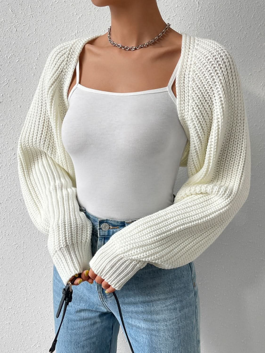 Chic Honey Open Front Cardigan