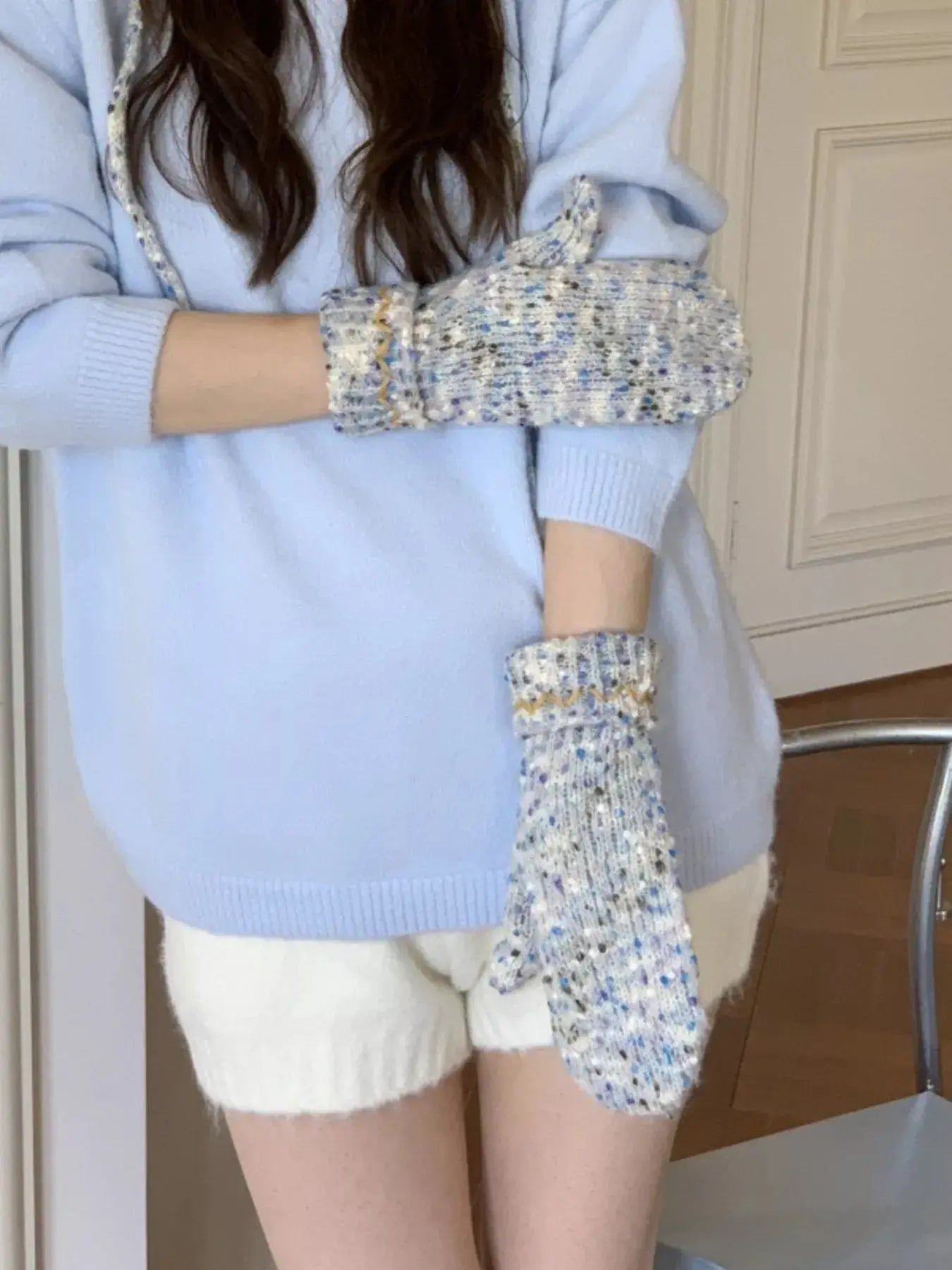 Textured Warm Mittens Simply Love