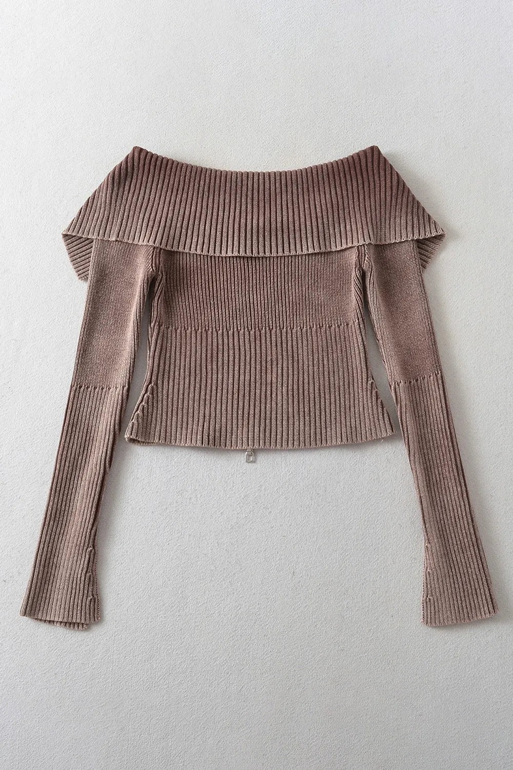 Double Take: Ribbed Zip Cardigan