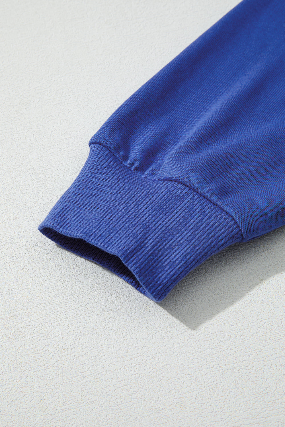 Premium Sky Blue Varsity Striped Drop Shoulder Oversized Sweatshirt Dear-Lover Dropshipping