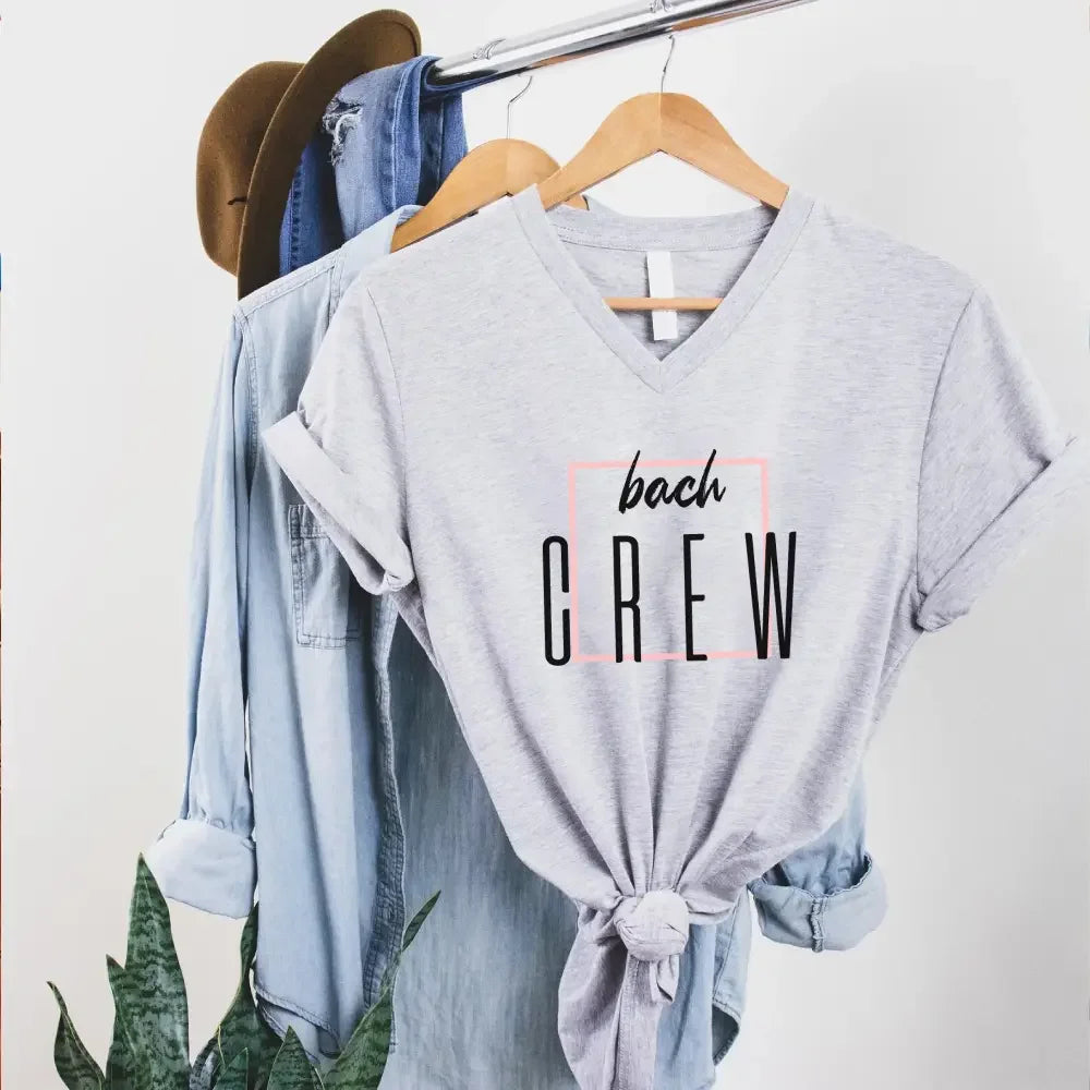 The Adorb.co Bride To Be party shirt neatly folded, showing the quality material, ready for a wedding shower gift.
