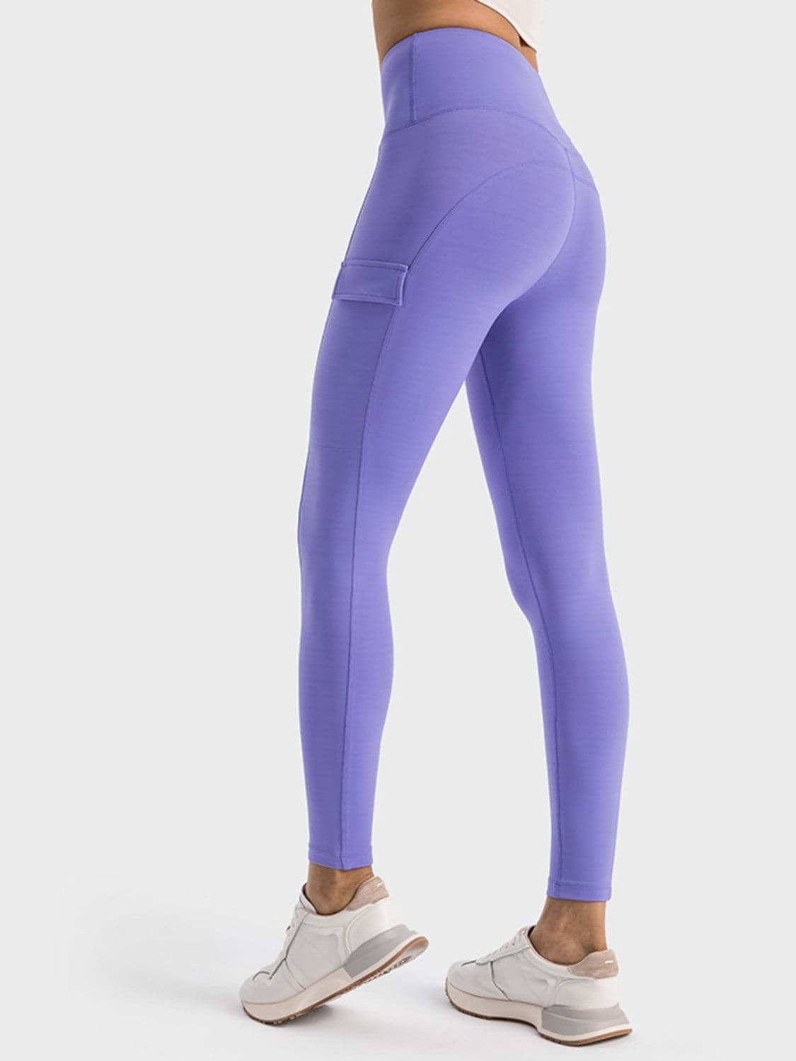 Wide Waistband Sports Leggings.