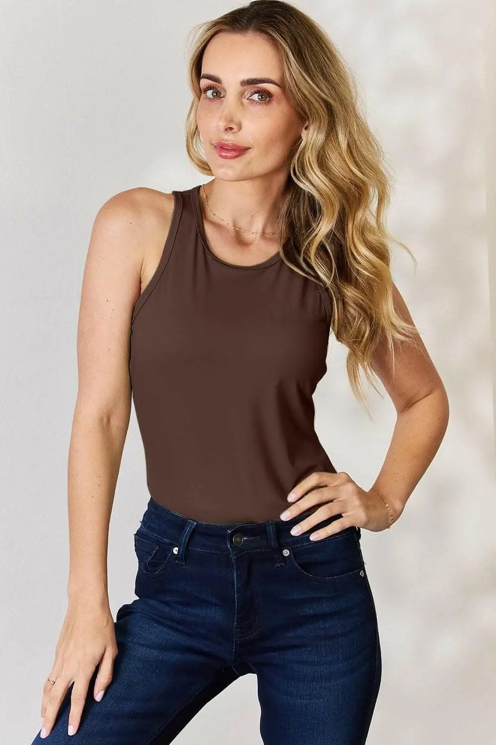 Stylish Racerback Tank Top - Love Salve 