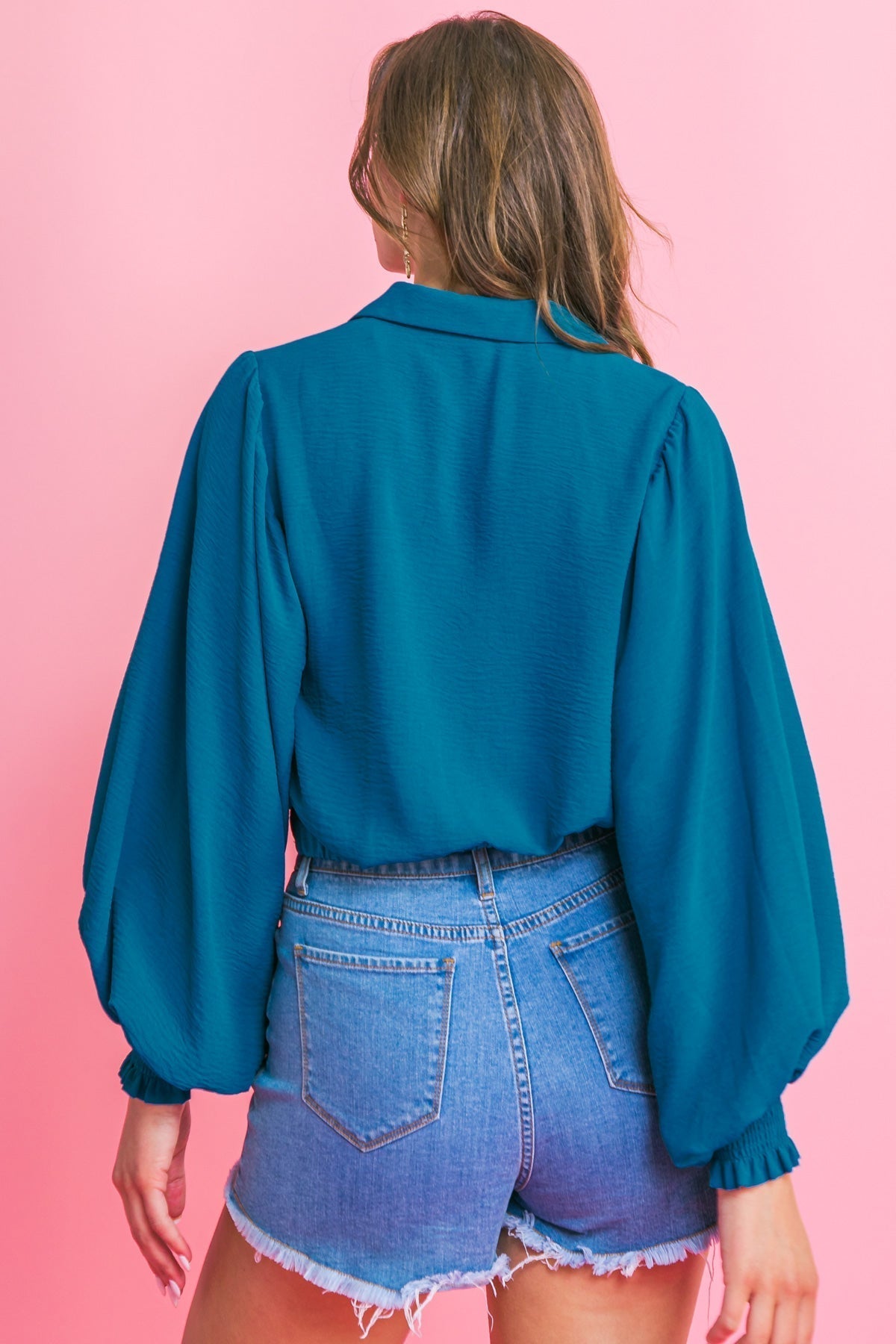 MILES BETWEEN US WOVEN TOP Flying Tomato