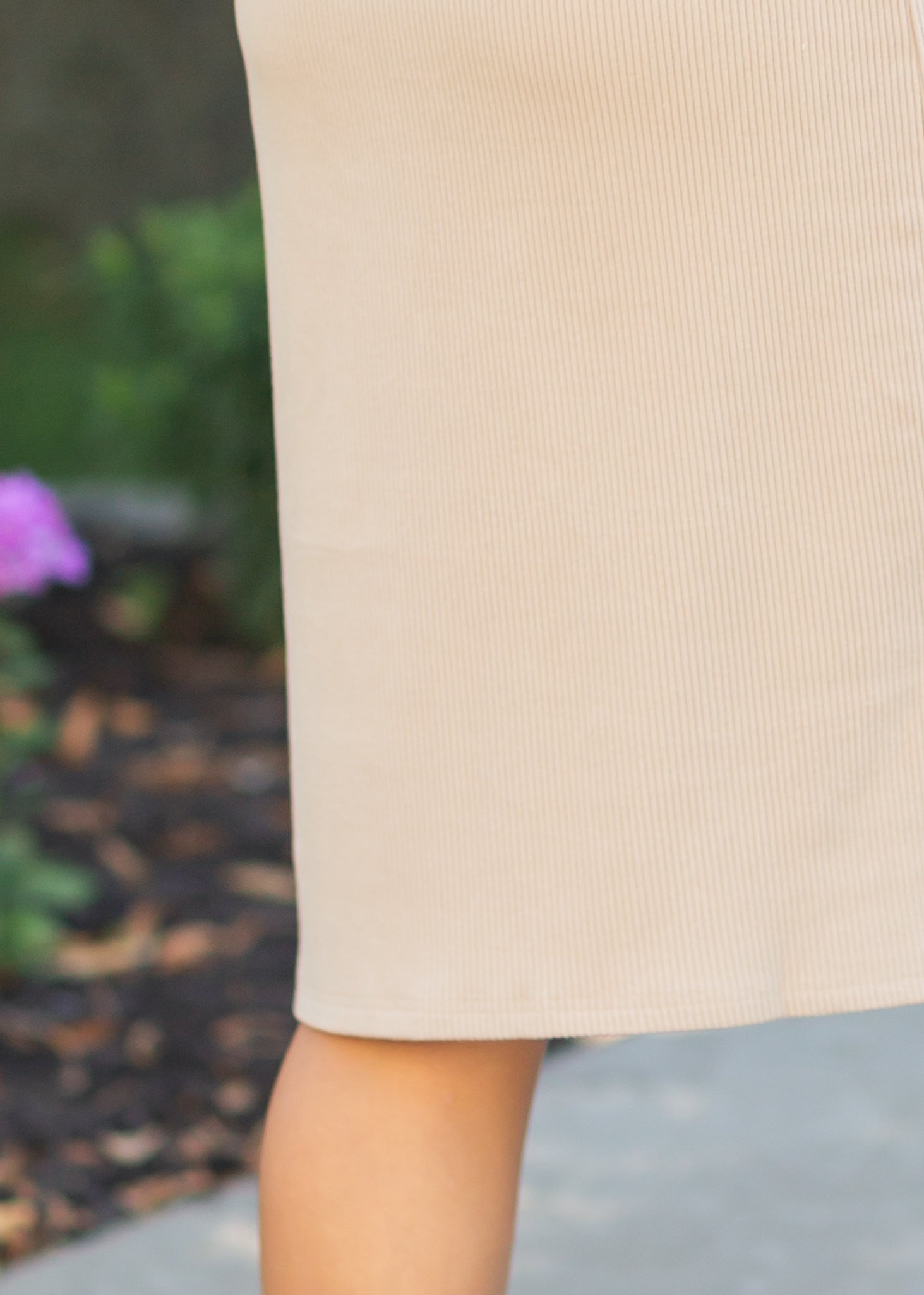 Baylor Ribbed T-Shirt Dress Inherit Co.