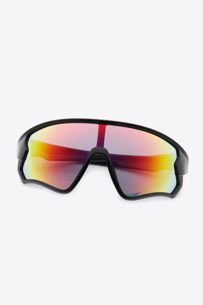 Polycarbonate Shield Sunglasses.