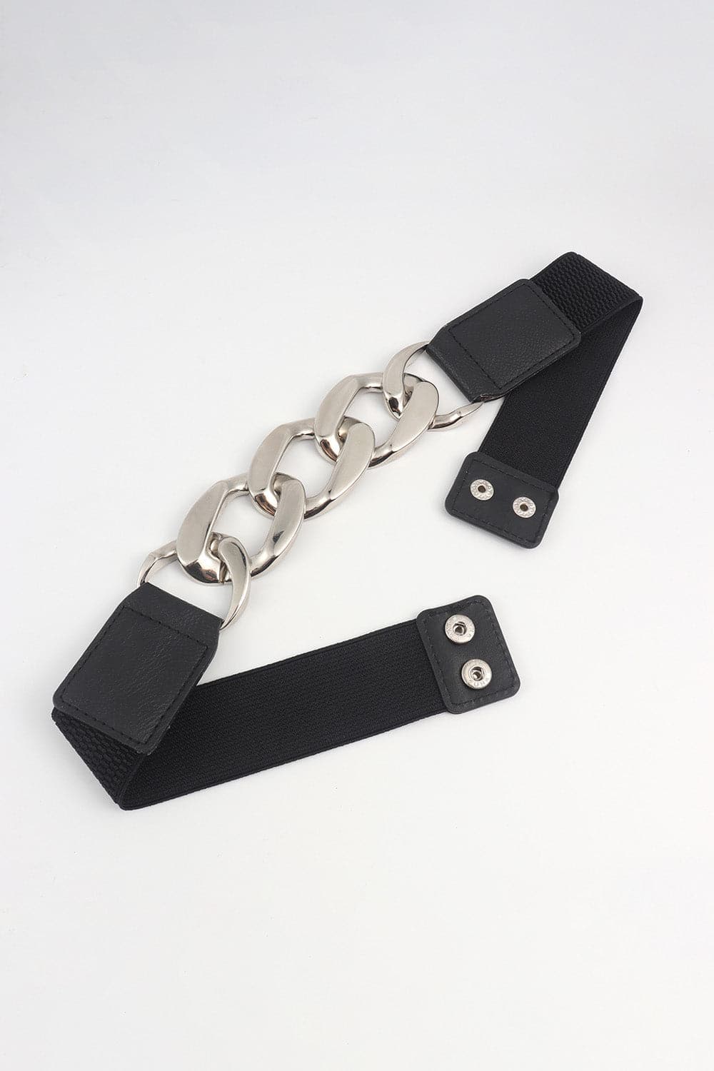 Chain Detail Elastic Belt.