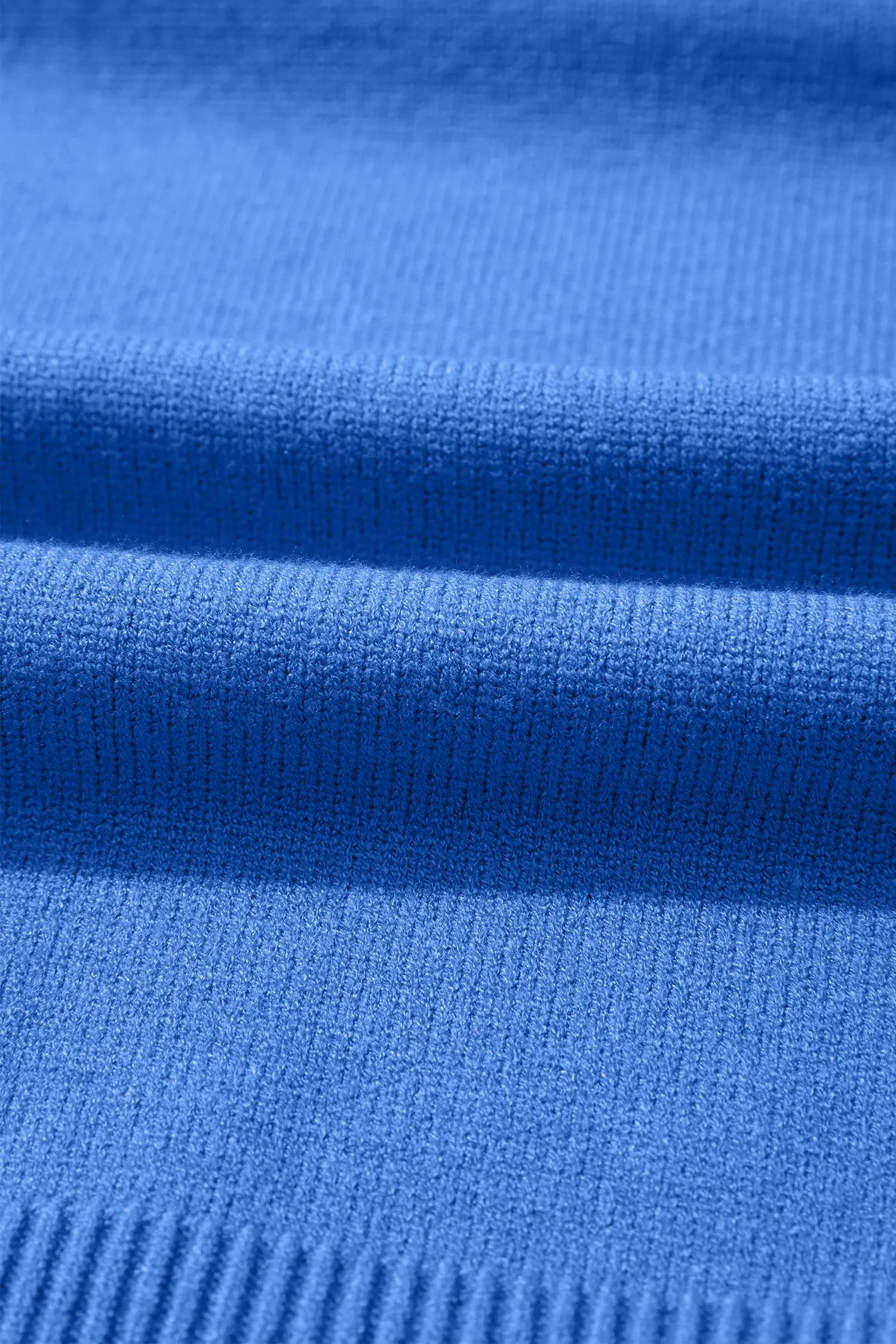 Sky Blue Knit Dolman Sleeve Bracelet Sweater Loose Fit Dear-Lover Dropshipping