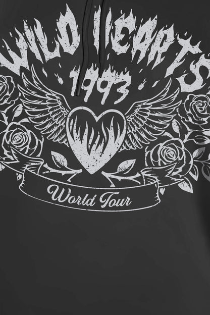 Simply Love: 90s Wild Hearts Hoodie