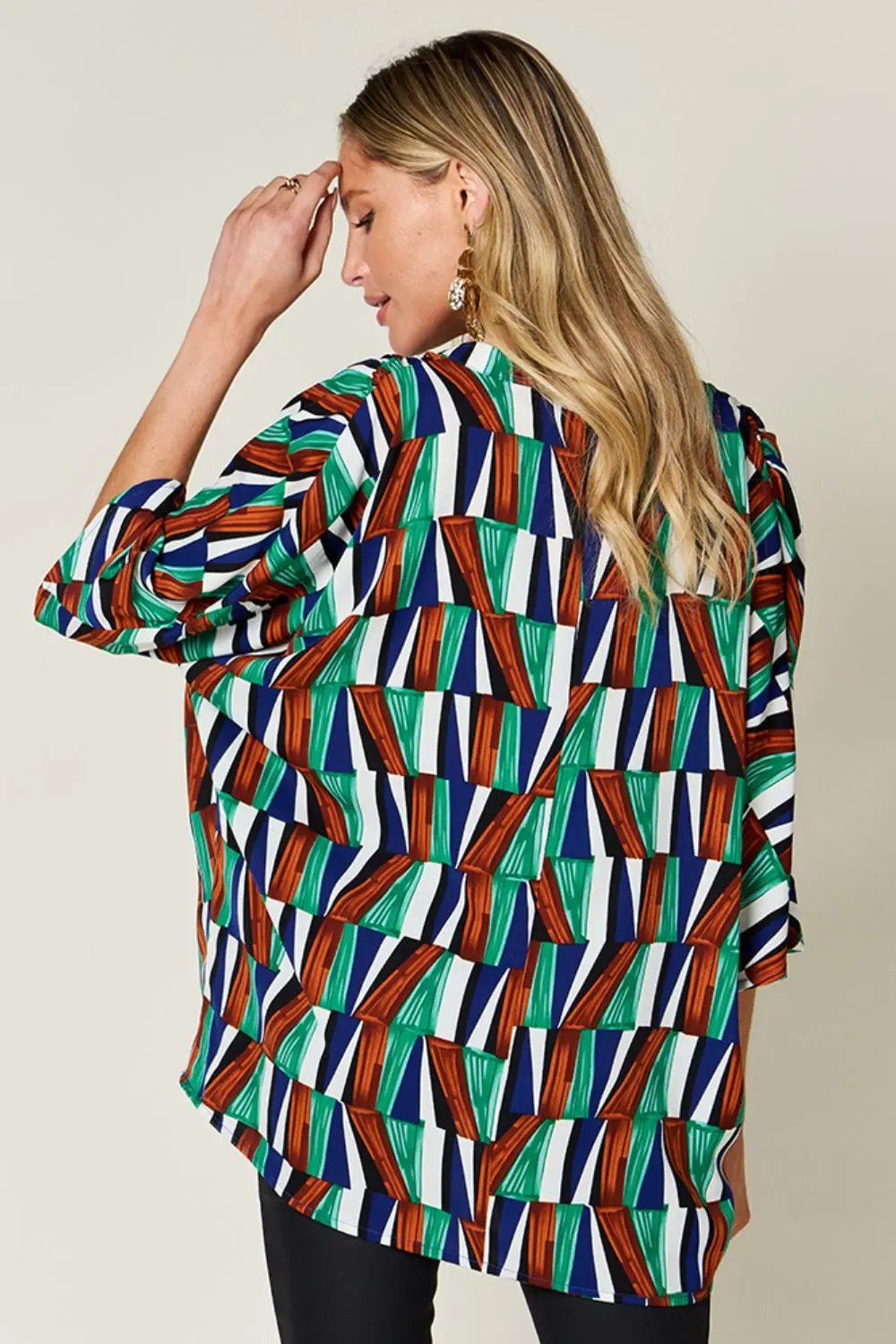 Double Take: Geometric Blouse - Love Salve
