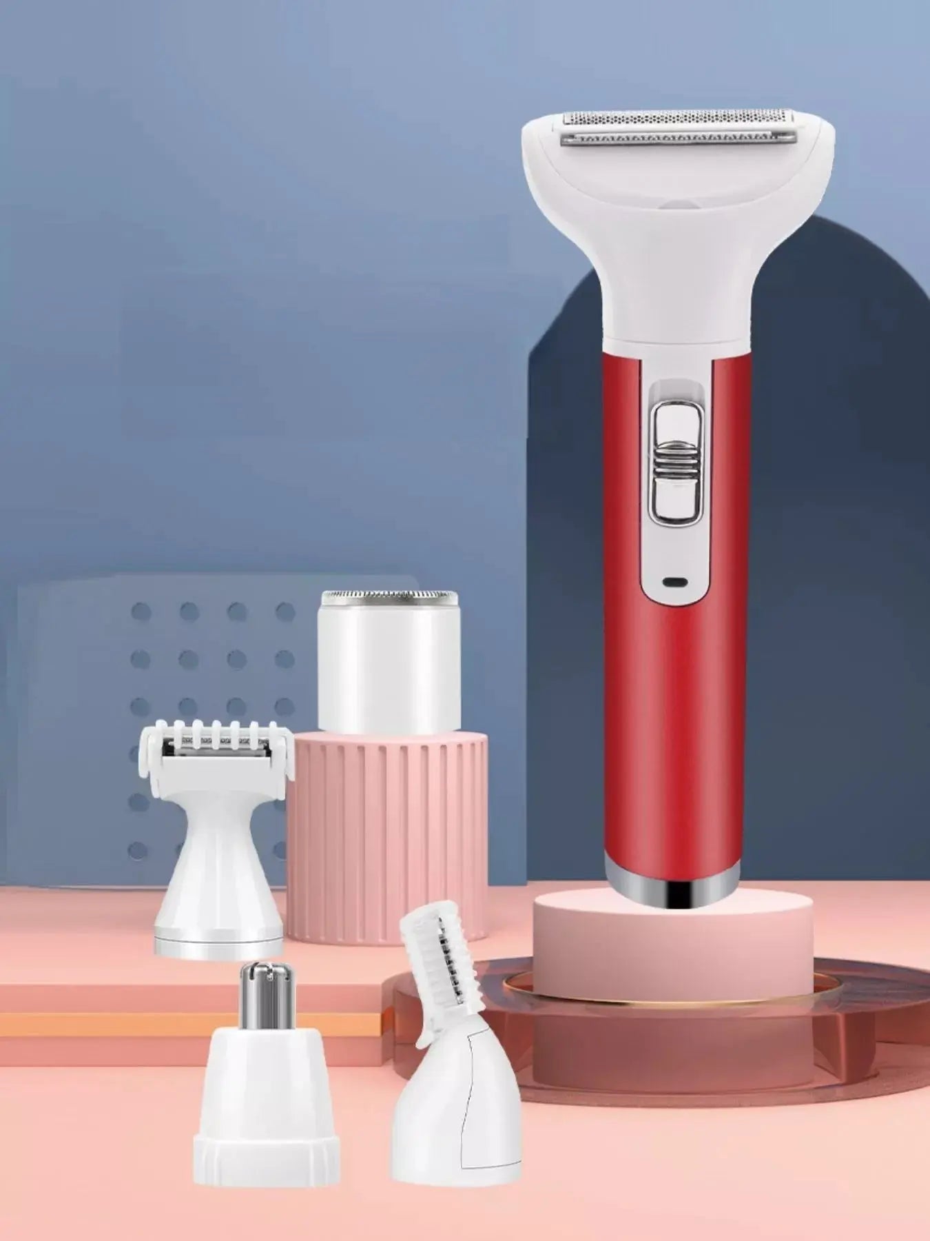 5-in-1 Rechargeable Painless Hair Removal Epilator Simply Love