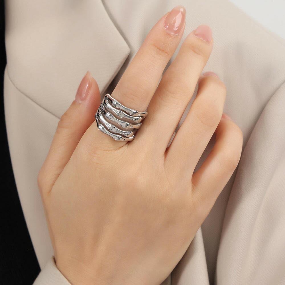 Titanium Steel Multi-Layered Ring.