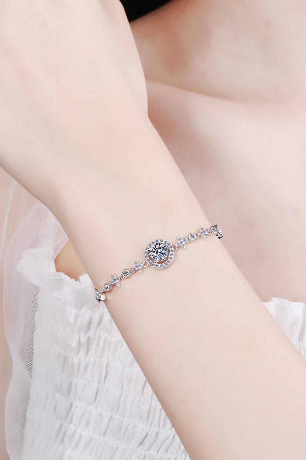 Adored Show You The Way Moissanite Bracelet.