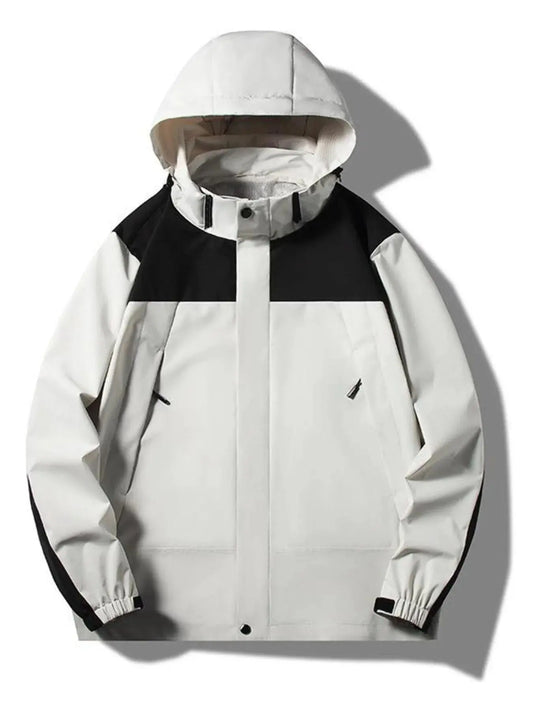 Men's Plus Size Casual Lightweight Hooded Jacket Simply Love