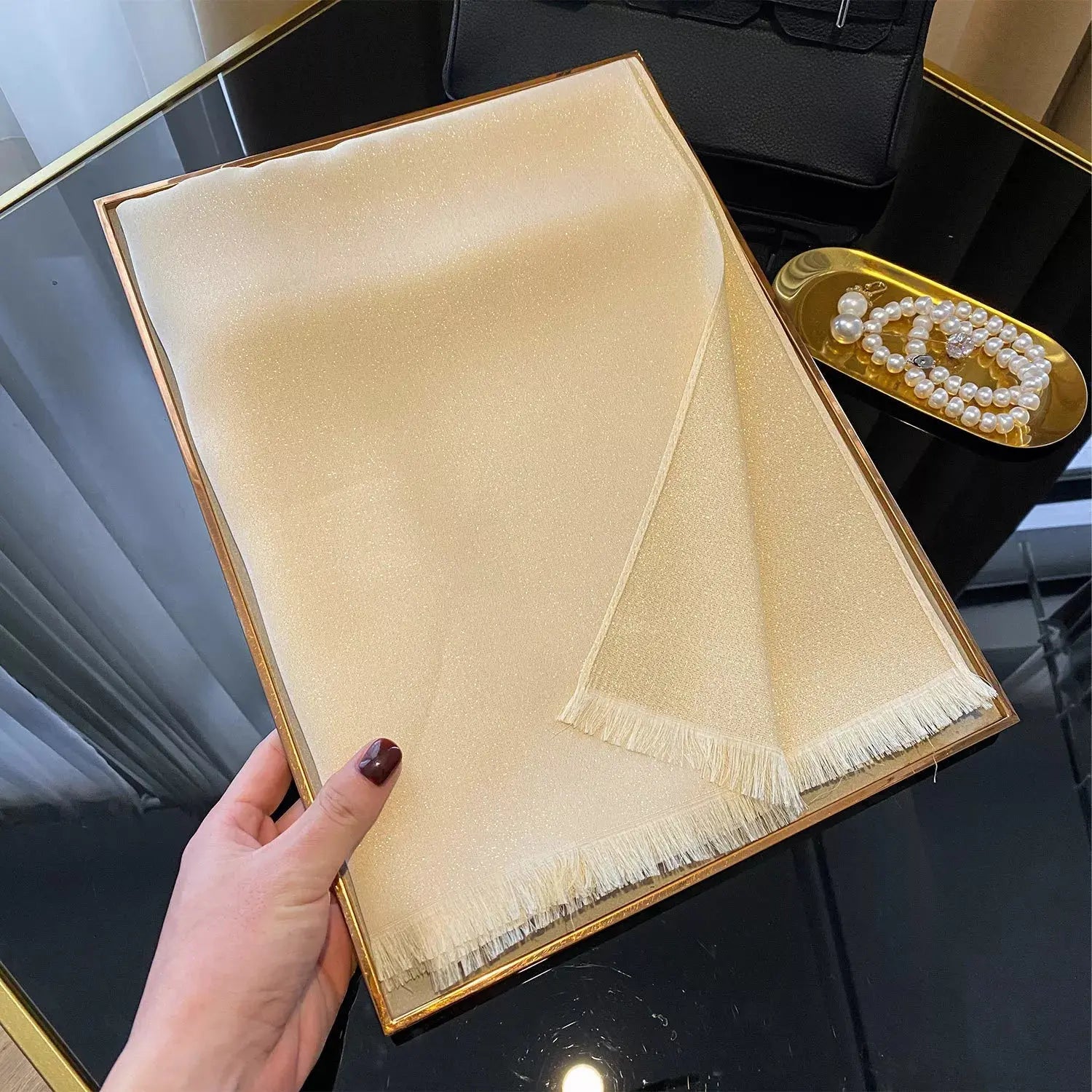 Raw Hem Scarf Simply Love