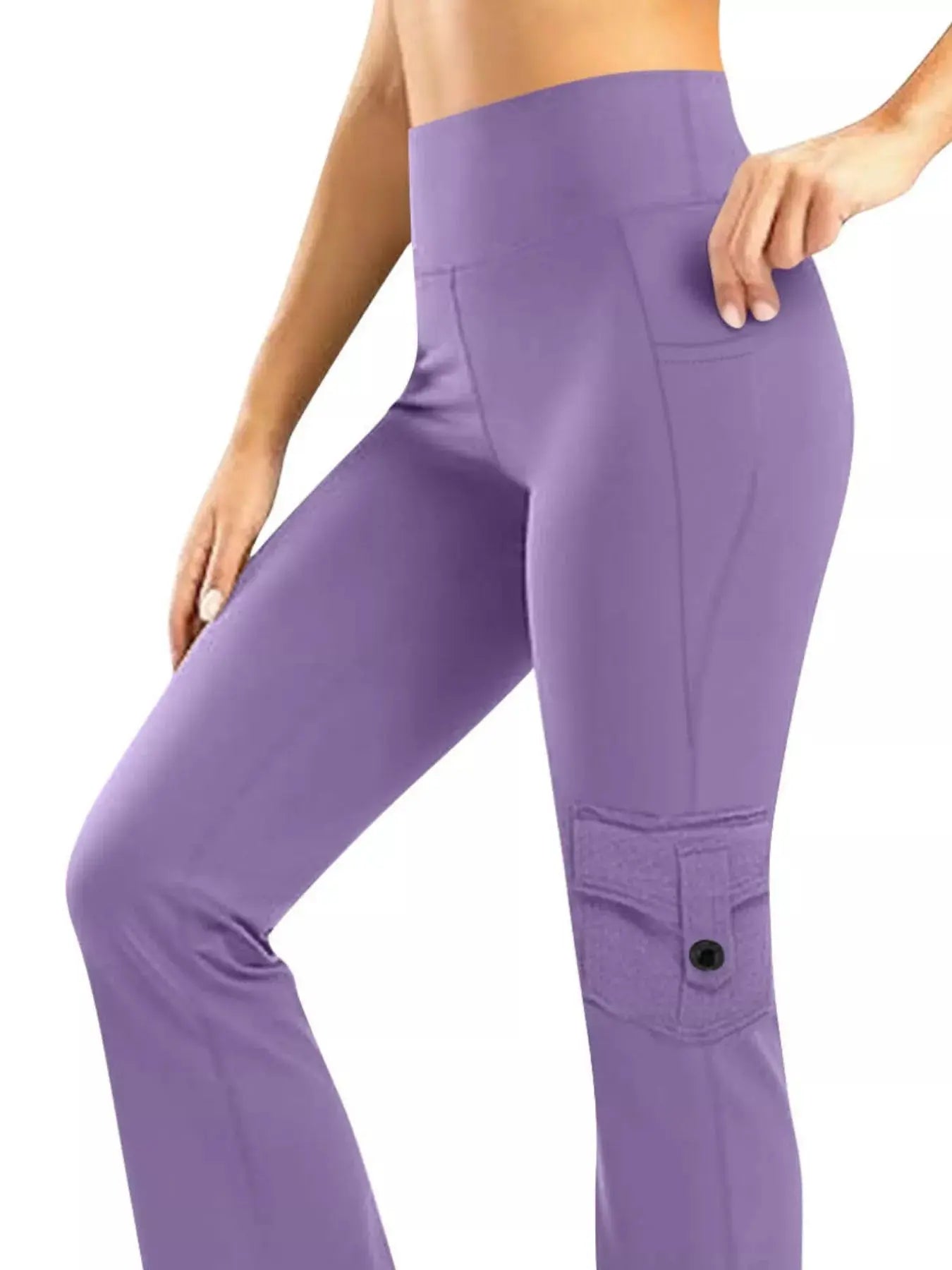 High-Waisted Yoga Pants with Pockets Simply Love