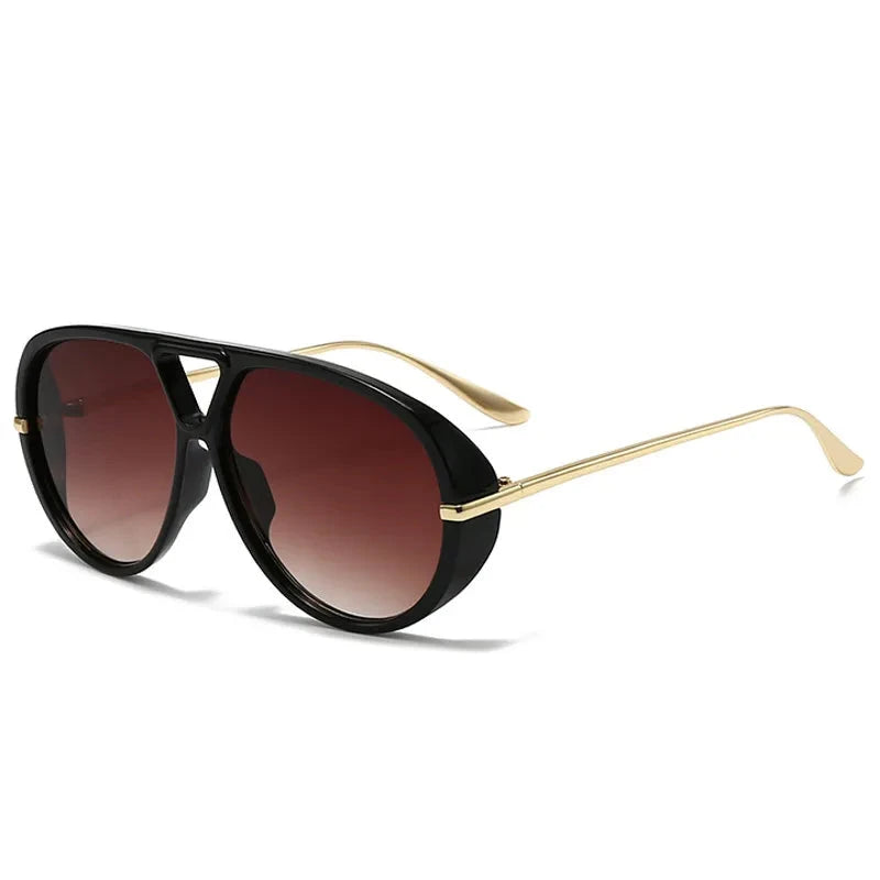 Aviator Fashion Sunglasses with Yellow Tinted Lenses Coco’s Tee Boutique