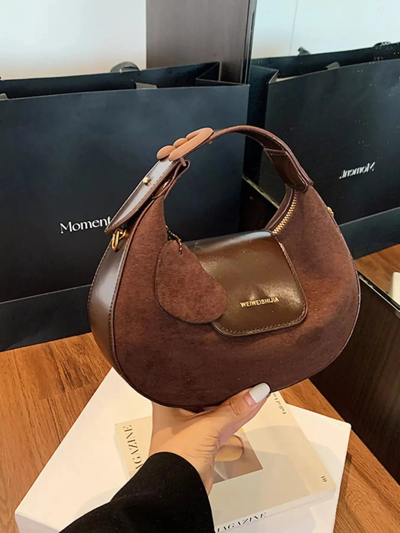 Top Handle Crossbody Bag Simply Love