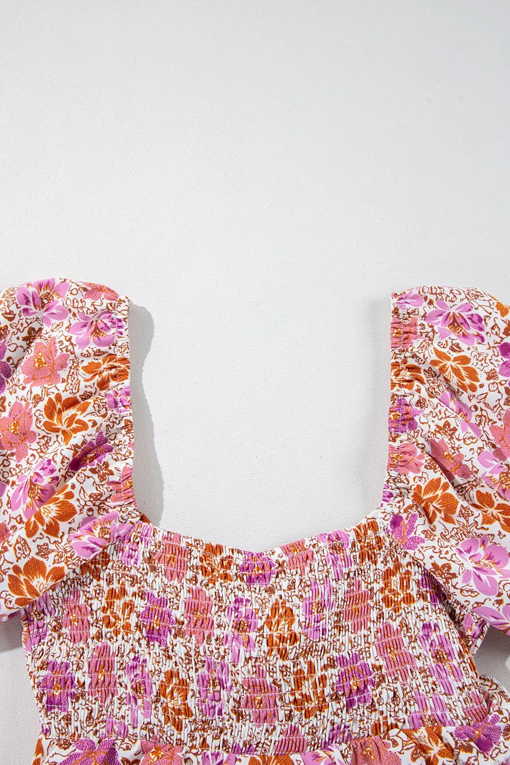 Simply Love: Knotted Ruffle Midi Dress