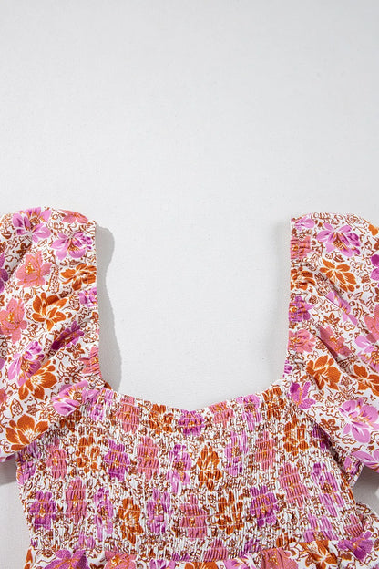 Simply Love: Knotted Ruffle Midi Dress