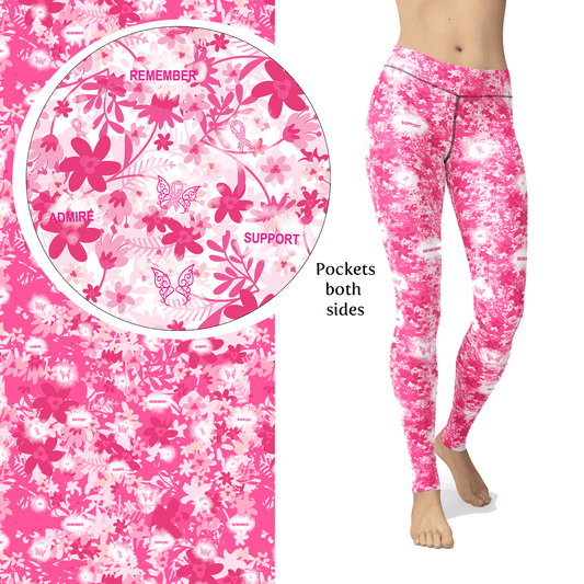 Remember Breast Cancer Awareness Leggings MM