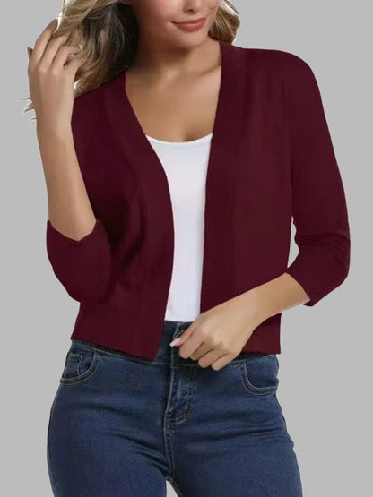 Open Front Cardigan.