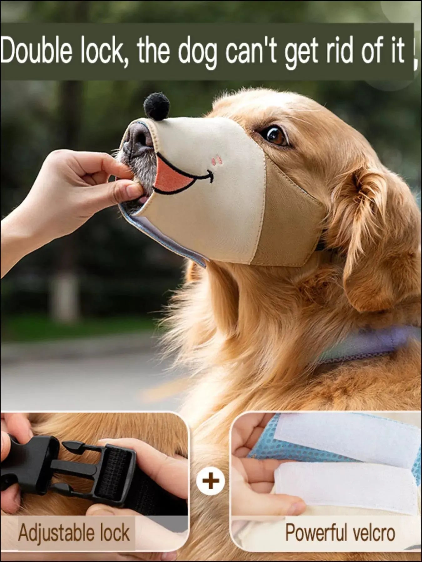 Anti-Bite Dog Muzzle Simply Love