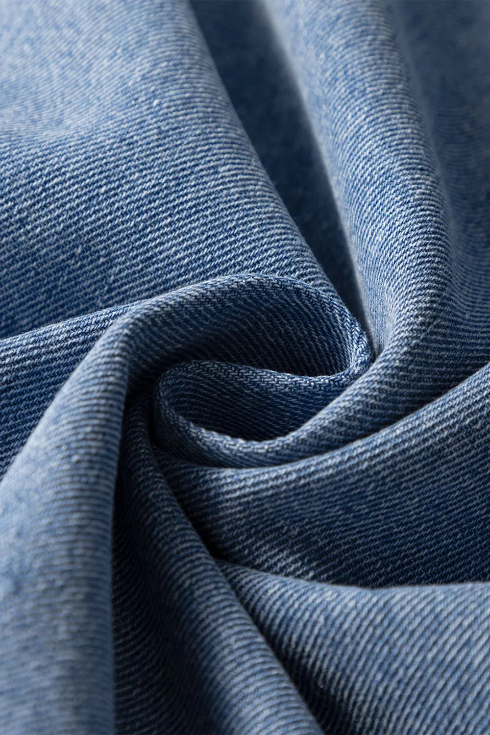 Simply Love: Denim Peplum Top