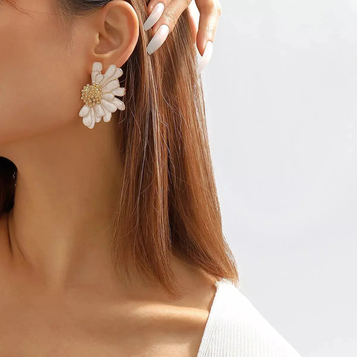 Flower Stud Earrings Simply Love