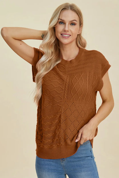 Double Take: Cozy Cable Knit Sweater