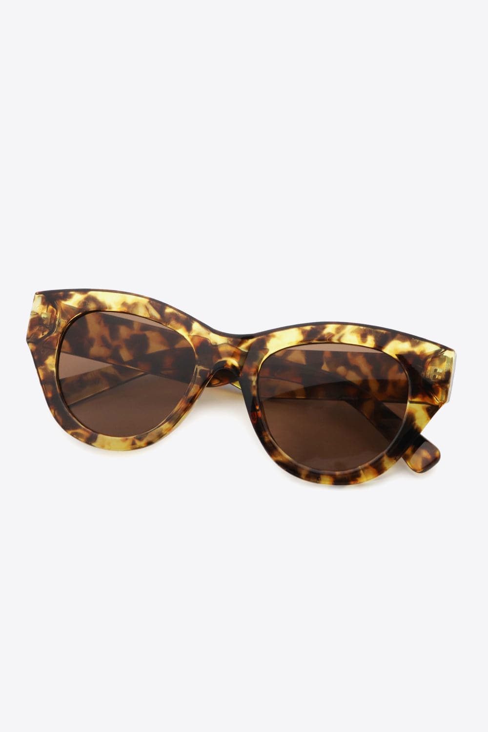 Tortoiseshell Polycarbonate Wayfarer Sunglasses.