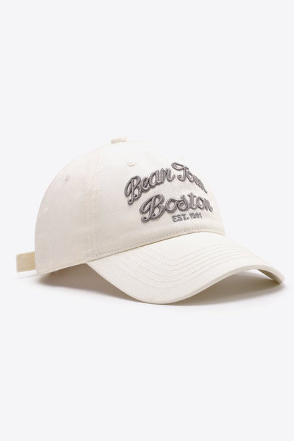 Embroidered Graphic Adjustable Baseball Cap.