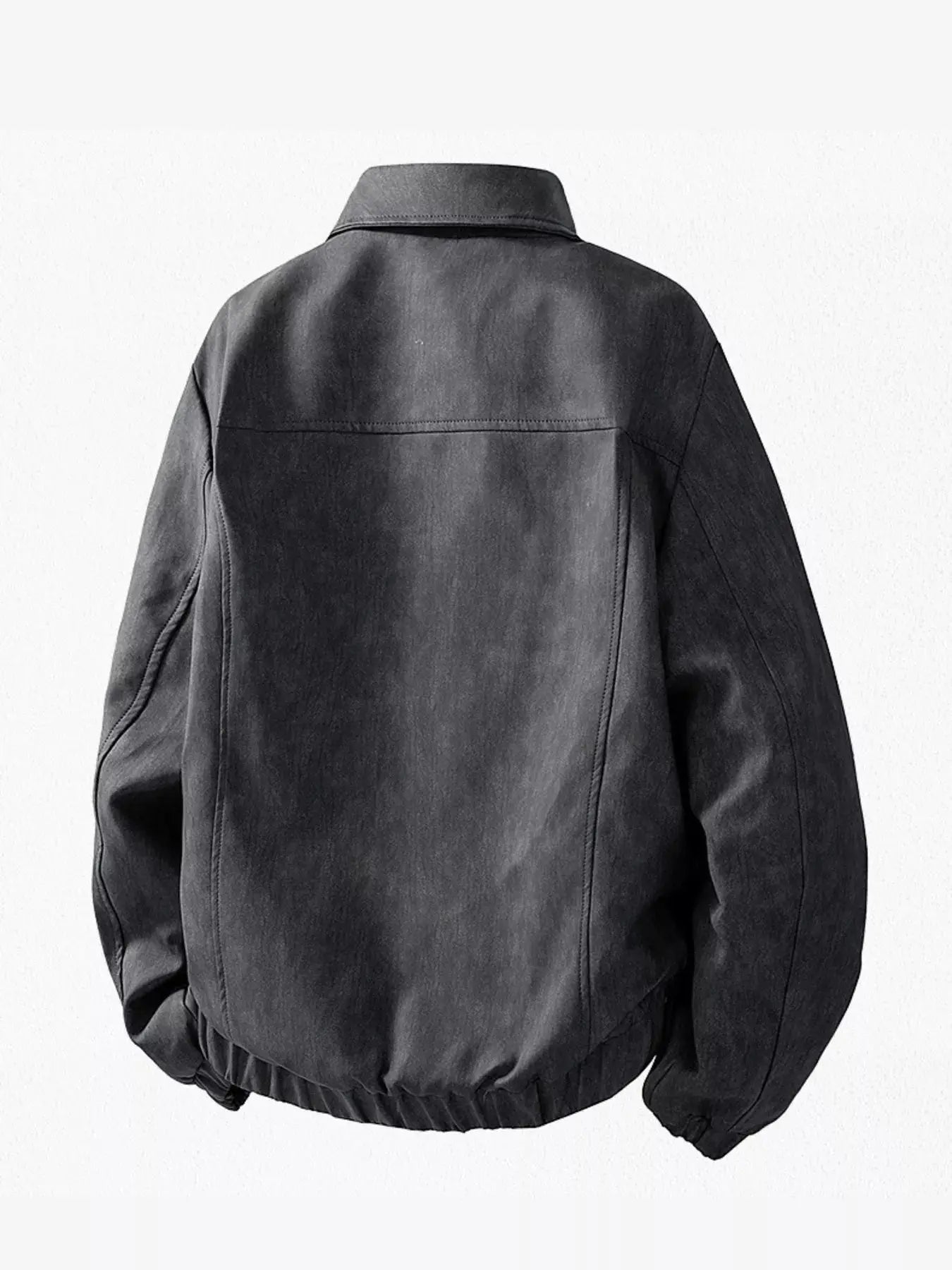Men's Plus Size Casual Zip Up Jacket Simply Love