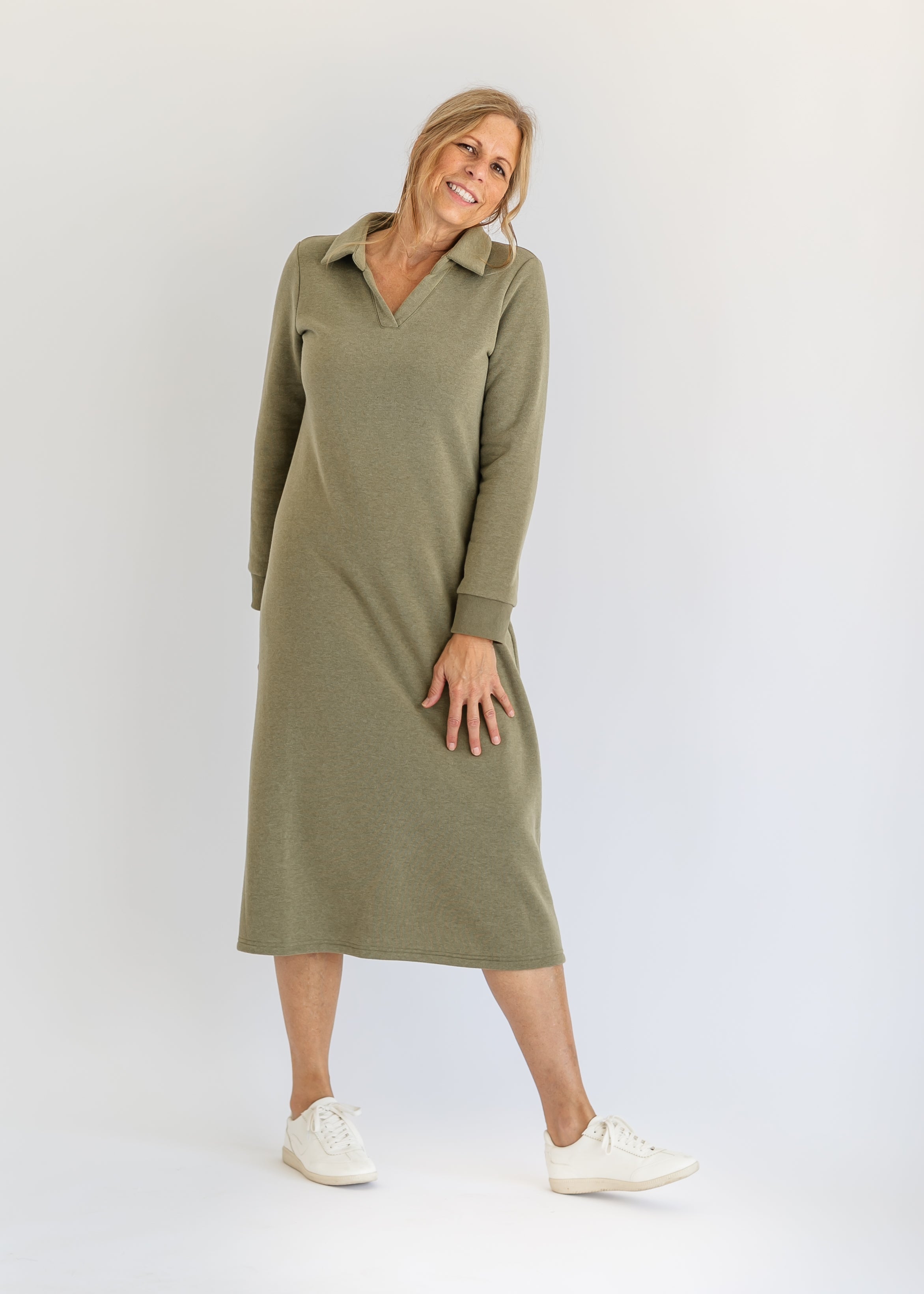 Bexlie Sweatshirt Dress Inherit Co.