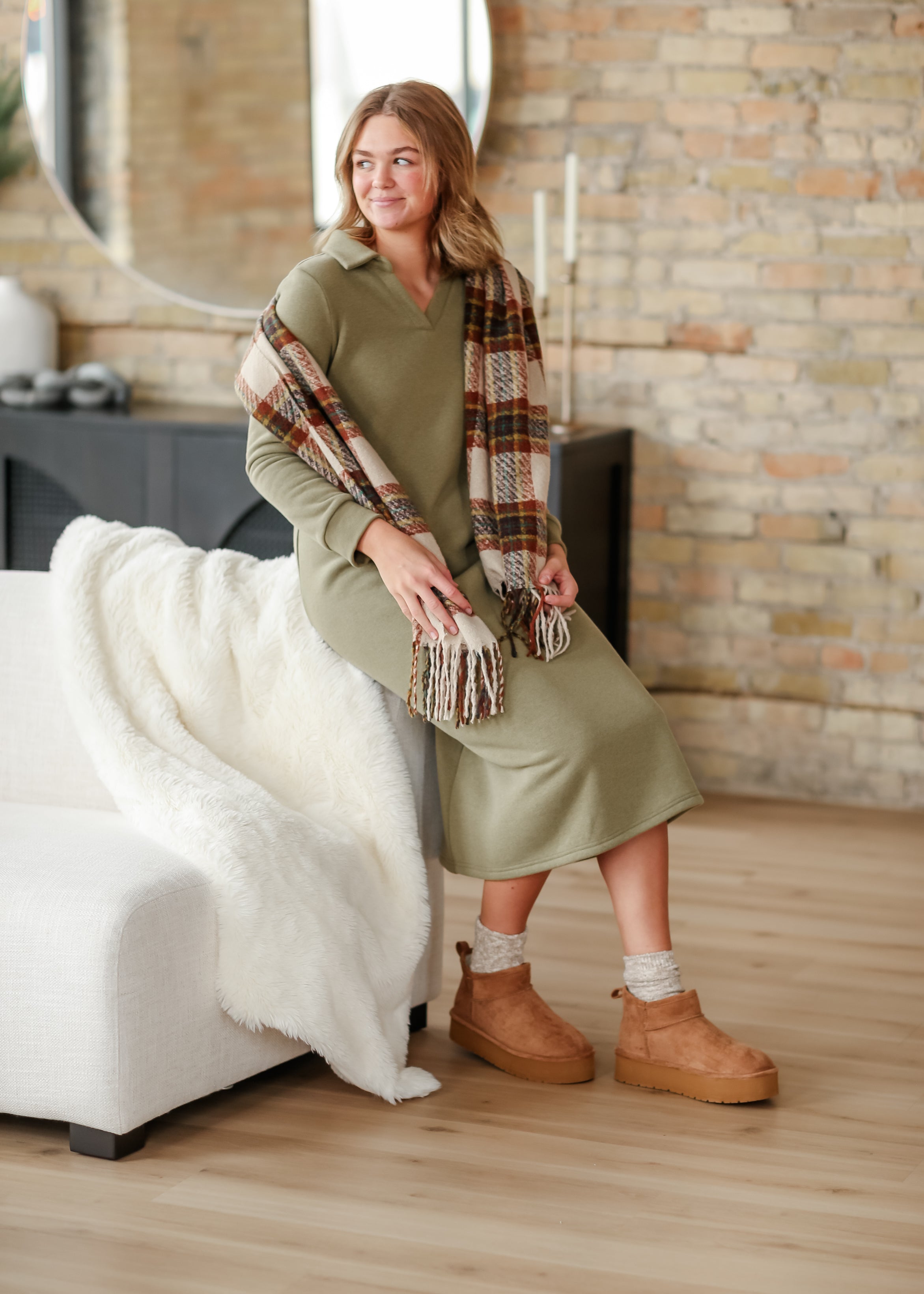 Bexlie Sweatshirt Dress Inherit Co.