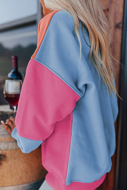 Color Block Round Neck Long Sleeve SweatshirtFeatures: Basic style
Sheer: Opaque
Stretch: No stretch
Material composition: 70% polyester, 30% cotton
Care instructions: Machine wash cold. Tumble dry low.
ImporteLove Salve Color Block Round Neck Long Sleeve SweatshirtSweatshirts & Hoodies