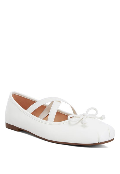 Leina eco ballet flats - recycled faux leather