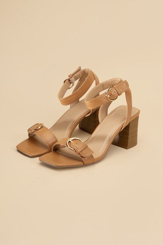 TREATY-S Buckle Sandal Heel.