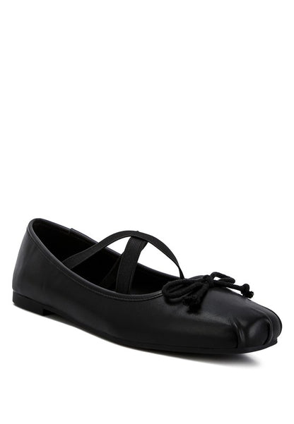 Leina eco ballet flats - recycled faux leather