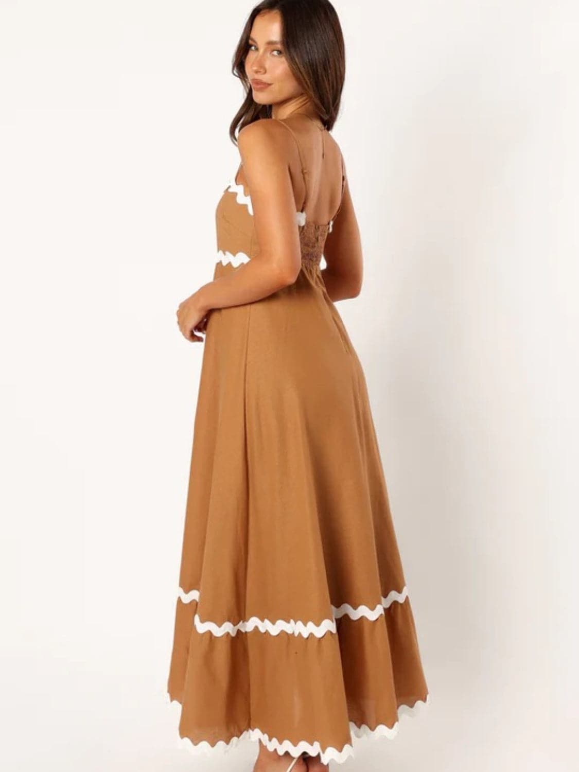 Spaghetti Strap Maxi Dress.