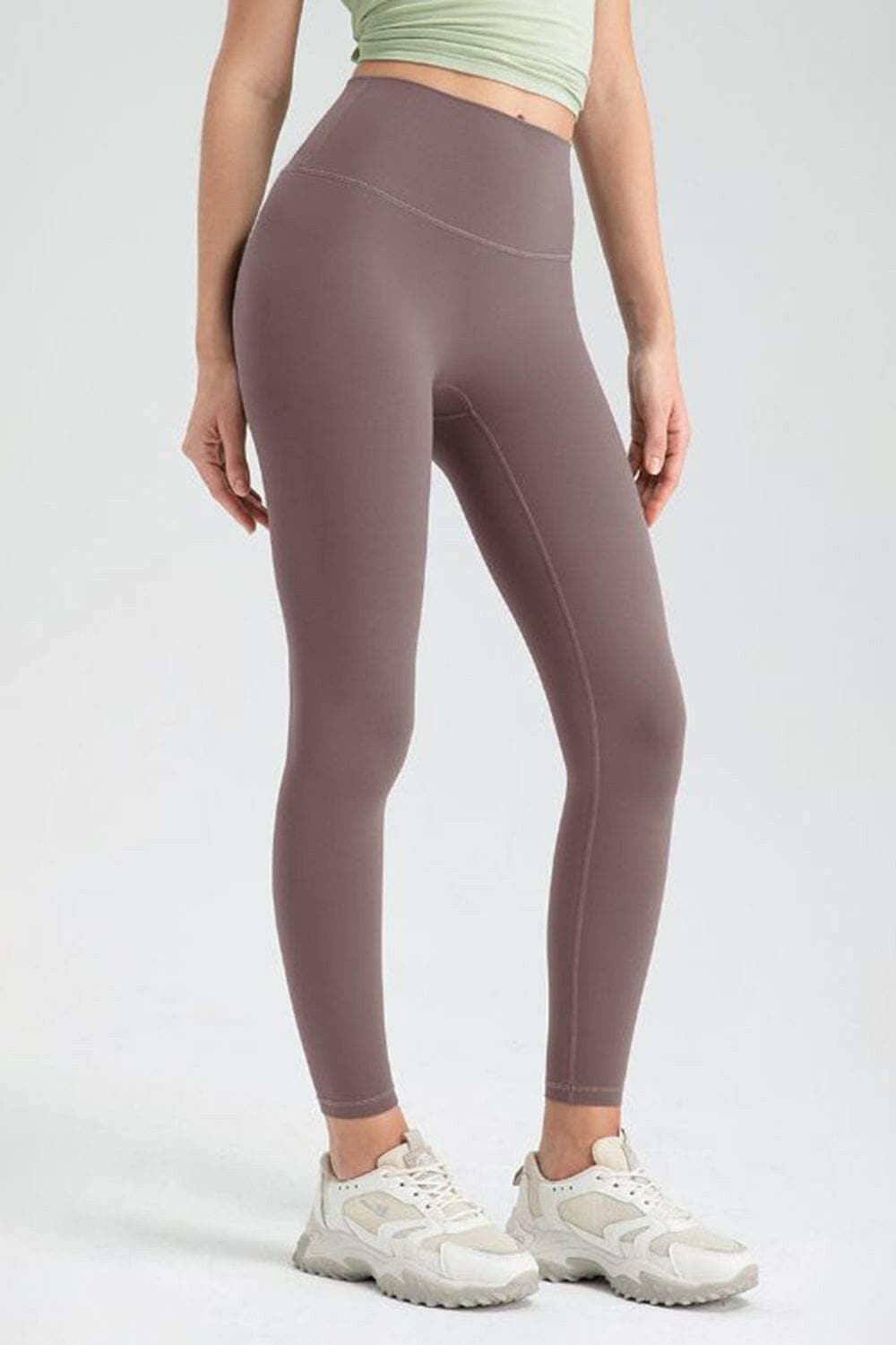 Wide Waistband High Waist Sport Leggings.