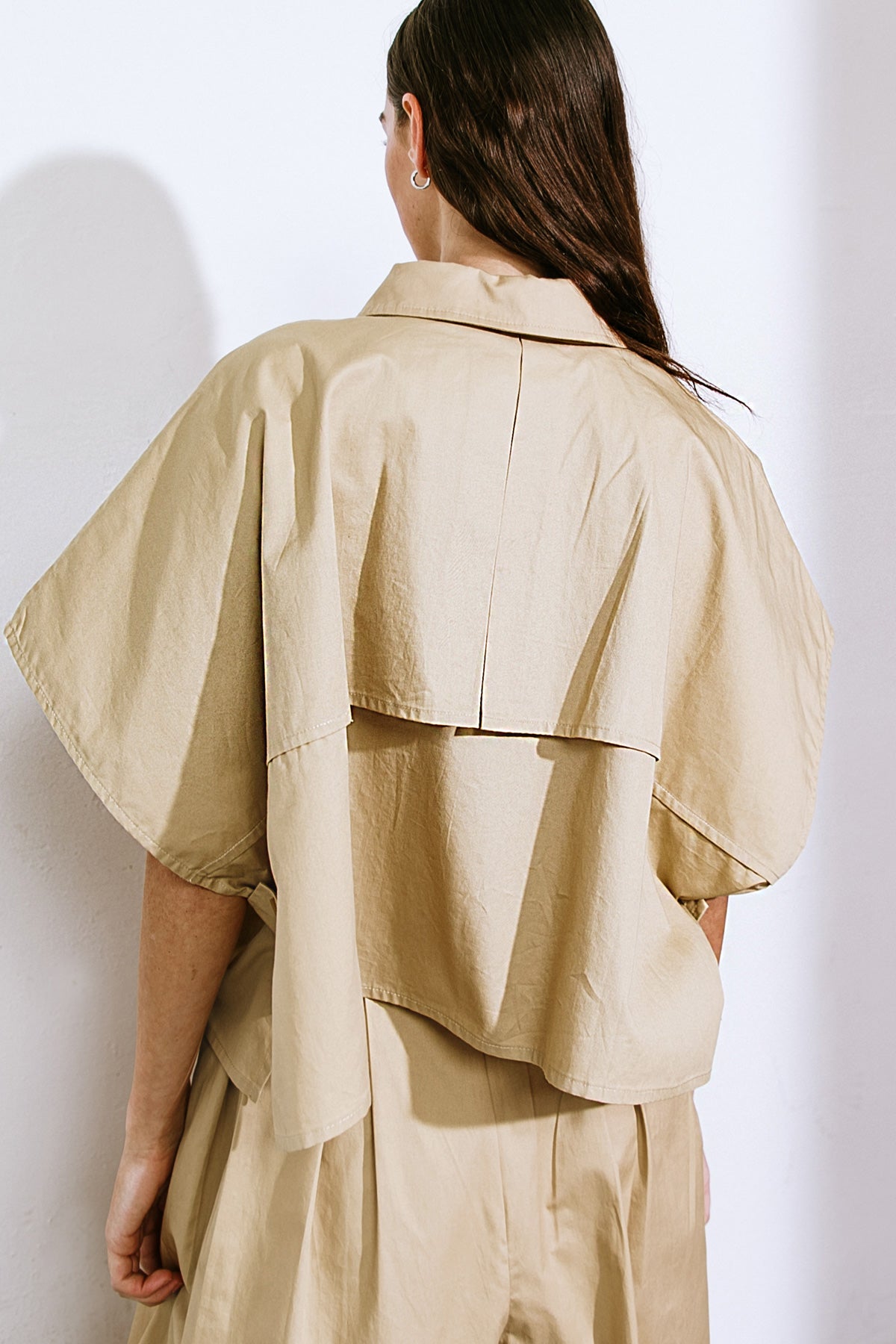 IT'S PERFECT TIMING WOVEN TOP Flying Tomato